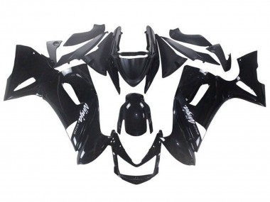 Glänzendes Schwarz Weiß Ninja 650R 2006-2008 Kawasaki Ninja 650 EX650 Motorrad Verkleidung