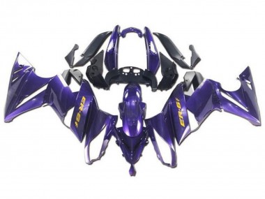 Lila Gelb 2009-2011 Kawasaki Ninja ER6F Motorrad Verkleidung