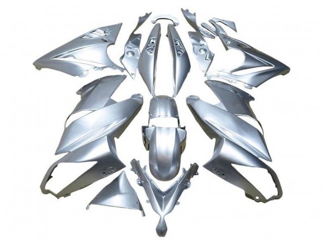 Silber 2009-2011 Kawasaki Ninja 650 EX650 Motorrad Verkleidung