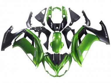 Grün Matt Schwarz 2012-2016 Kawasaki Ninja 650 EX650 Motorrad Verkleidung