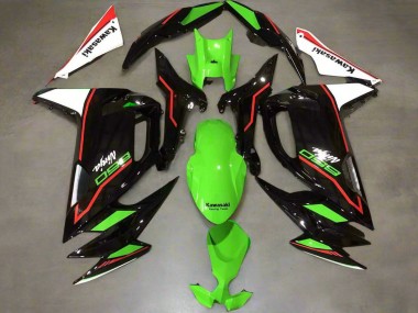 Grun Rot Schwarz Weiss 2020-2025 Kawasaki Ninja 650 EX650 Motorrad Verkleidung