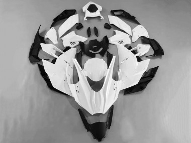 Weiß 2015-2022 Kawasaki Ninja H2 Motorrad Verkleidung