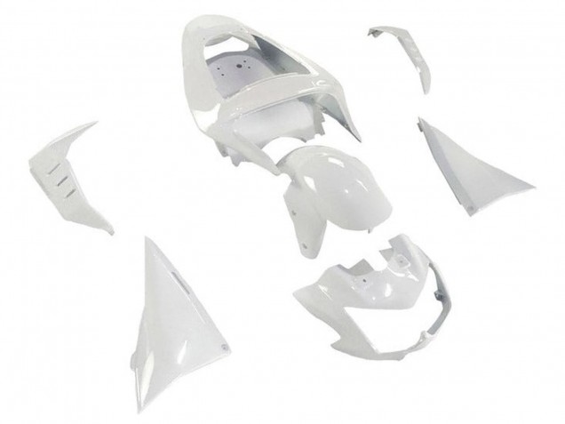 Weiß 2003-2006 Kawasaki Z1000 Motorrad Verkleidung
