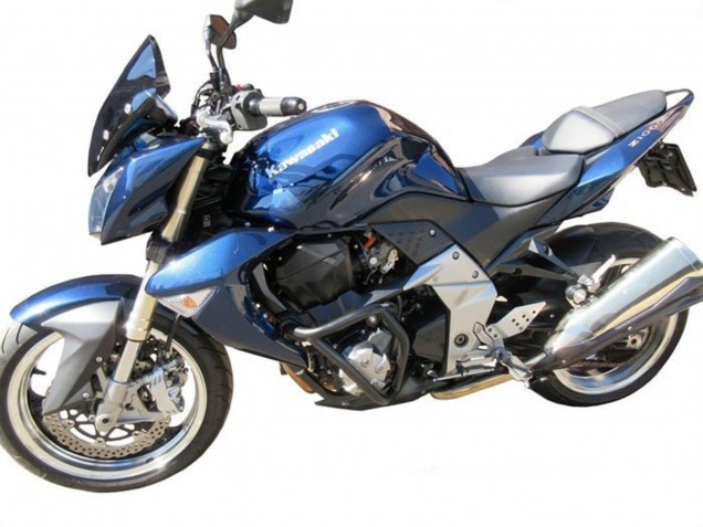 Blau Silber 2007-2009 Kawasaki Z1000 Motorrad Verkleidung