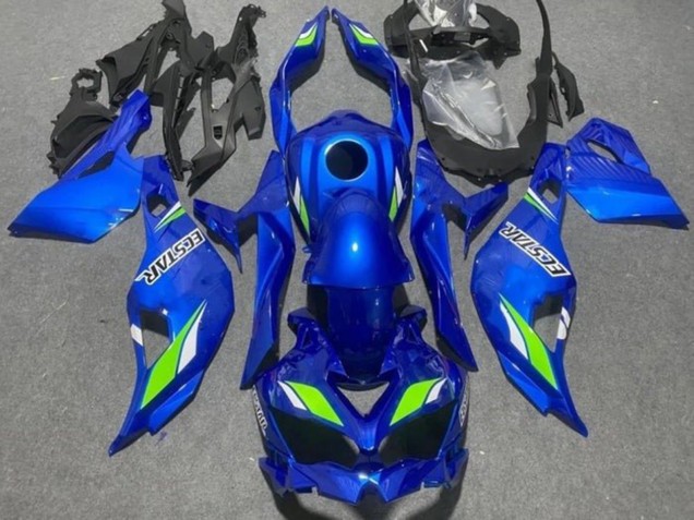Blau Grün Ecstar 2019-2025 Kawasaki ZX25R ZX-25R Motorrad Verkleidung