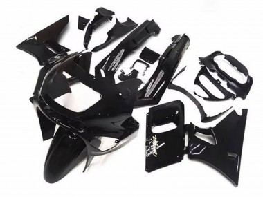 Glänzendes Schwarz 1993-2007 Kawasaki ZZR400 Motorrad Verkleidung
