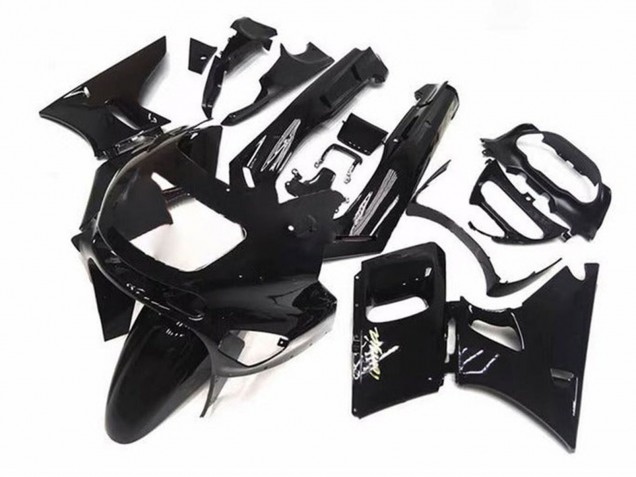 Glänzendes Schwarz 1993-2007 Kawasaki ZZR400 Motorrad Verkleidung