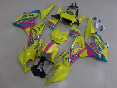 Gelb Rosa Blau 2009-2014 BMW S1000RR Motorrad Verkleidung