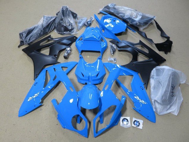 Blau Matt Schwarz 2009-2014 BMW S1000RR Motorrad Verkleidung
