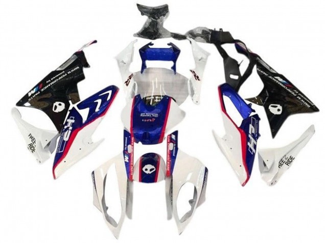 Weiß Blau Rot Alien 2015-2016 BMW S1000RR Motorrad Verkleidung