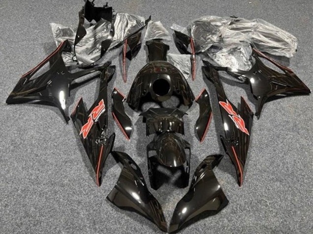 Schwarz Rot 2019-2022 BMW S1000RR Motorrad Verkleidung