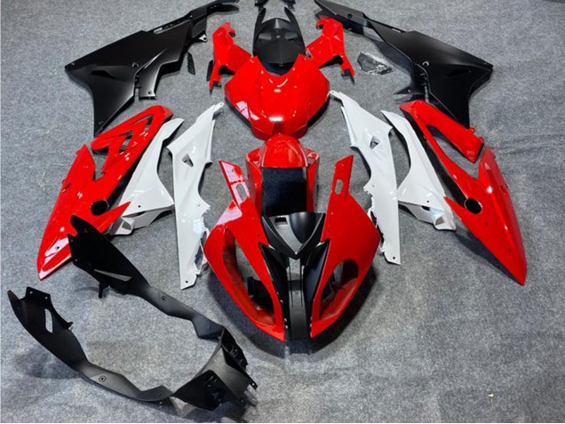 Rot Weiß Matt Schwarz 2019-2022 BMW S1000RR Motorrad Verkleidung