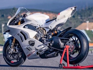 Weiß 2022-2024 Ducati Panigale V4 V4S Motorrad Verkleidung