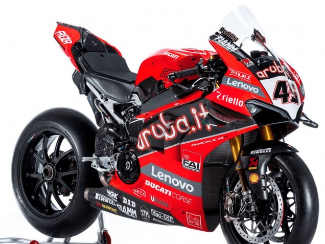 Rot Schwarz Weiß Aruba 2018-2019 Ducati Panigale V4 V4S Motorrad Verkleidung