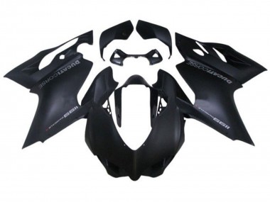 Matt Dunkel Blau 2011-2014 Ducati Panigale 1199 Motorrad Verkleidung