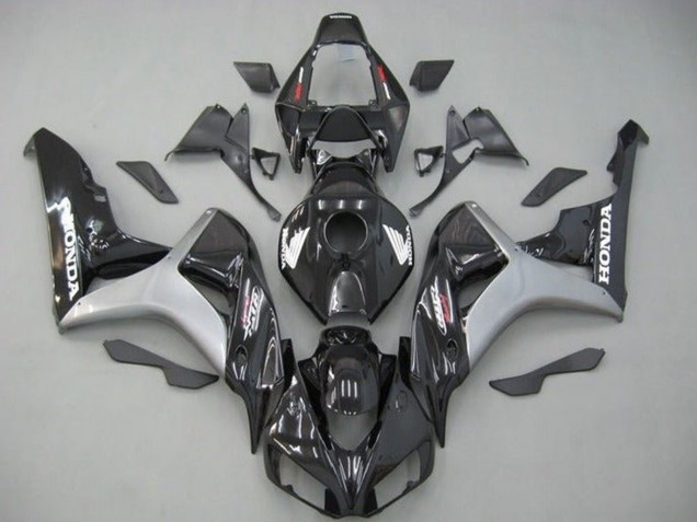 Silber Glänzendes Schwarz 2006-2007 Honda CBR1000RR Motorrad Verkleidung