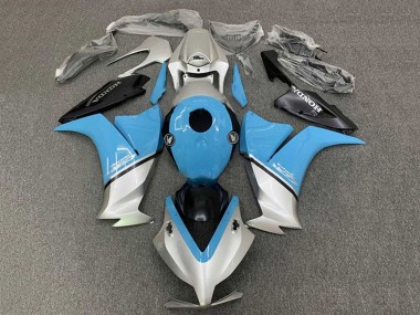 Hellblau Silber Schwarz 2012-2016 Honda CBR1000RR Motorrad Verkleidung