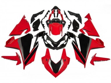 Rot Grau Schwarz 2019-2021 Honda CBR500R Motorrad Verkleidung