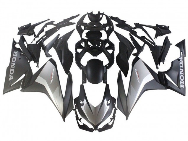 Silber Grau Matt Schwarz 2022-2023 Honda CBR500R Abs Motorrad Verkleidungen