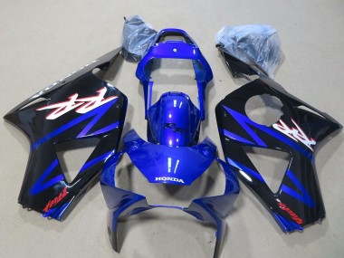 Blau Glänzendes Schwarz 2002-2003 Honda CBR900RR 954 Motorrad Verkleidung