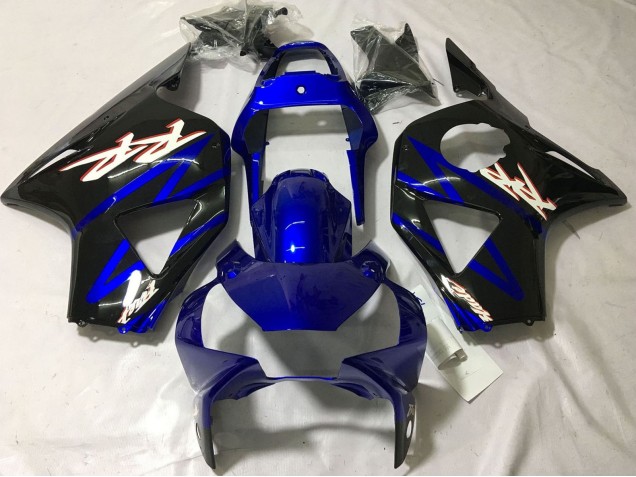 Blau Glänzendes Schwarz 2002-2003 Honda CBR900RR 954 Motorrad Verkleidung