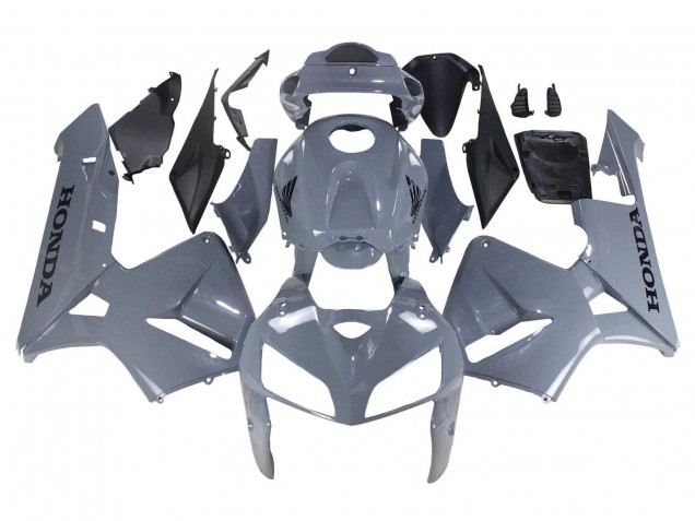 Grau Schwarz 2005-2006 Honda CBR600RR Motorrad Verkleidung