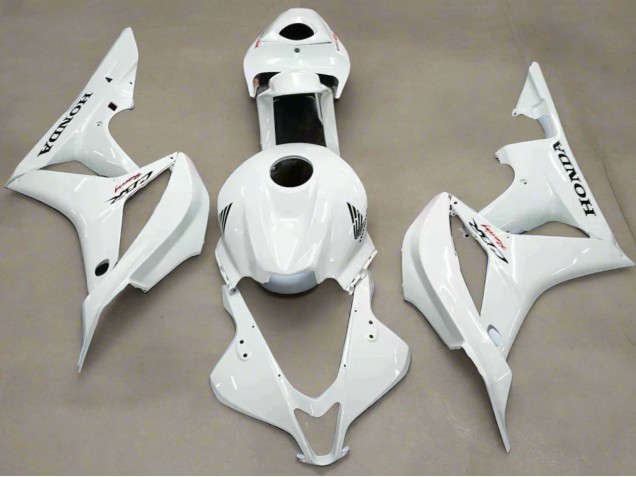 Weiß 2007-2008 Honda CBR600RR Motorrad Verkleidung