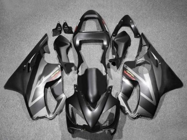 Matt Schwarz Grau 2001-2003 Honda CBR600 F4i Motorrad Verkleidung