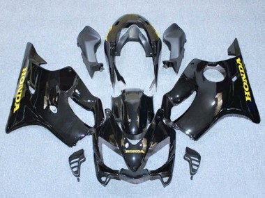 Glänzendes Schwarz Gold Aufkleber 2004-2007 Honda CBR600 F4i Motorrad Verkleidung