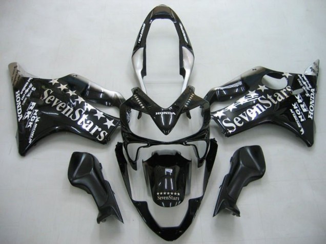 Glänzendes Schwarz SevenStars 2004-2007 Honda CBR600 F4i Motorrad Verkleidung