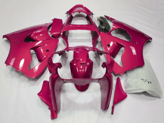 Rosa 2000-2002 Kawasaki ZX6R Motorrad Verkleidung