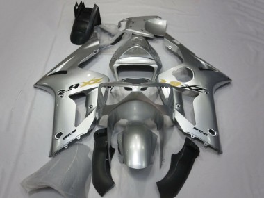 Silber 2003-2004 Kawasaki ZX6R Motorrad Verkleidung