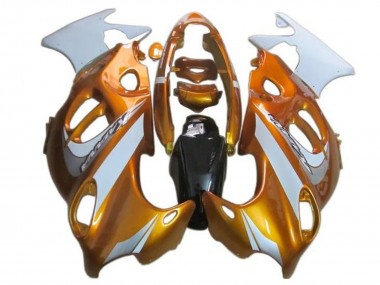 Orange Weiß 2004-2006 Suzuki GSX600F/GSX750F Motorrad Verkleidung