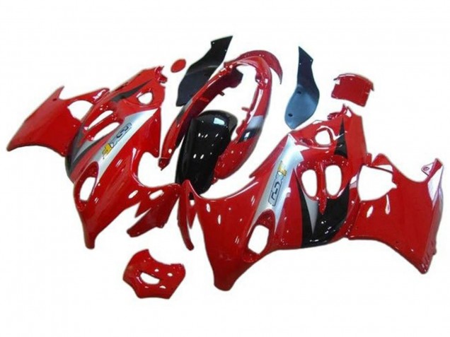 Rot Silber Schwarz 2004-2006 Suzuki GSX600F/GSX750F Motorrad Verkleidung