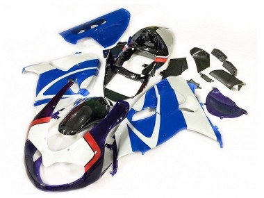 Weiß Blau Schwarz Rot 1998-2003 Suzuki TL1000R Motorrad Verkleidung