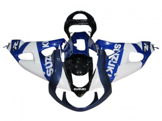 Weiß Blau Schwarz 1998-2003 Suzuki TL1000R Motorrad Verkleidung