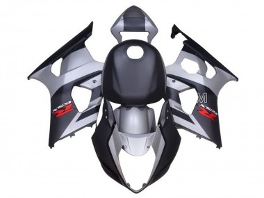 Silber Grau Schwarz Rot 2003-2004 Suzuki GSXR 1000 Motorrad Verkleidung