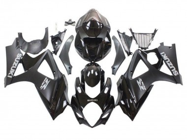 Glänzendes Schwarz Matt Schwarz 2005-2006 Suzuki GSXR 1000 Motorrad Verkleidung Kit