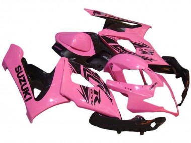 Rosa Schwarz 2005-2006 Suzuki GSXR 1000 Motorrad Verkleidung