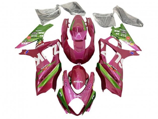 Rosa Grün 2005-2006 Suzuki GSXR 1000 Motorrad Verkleidung