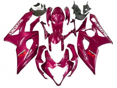 Rot Magenta 2005-2006 Suzuki GSXR 1000 Motorrad Verkleidung