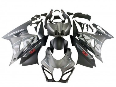 Matt Silber Matt Schwarz 2017-2025 Suzuki GSXR1000 Motorrad Verkleidung