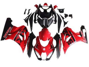 Rot Schwarz 2017-2025 Suzuki GSXR1000 Motorrad Verkleidung