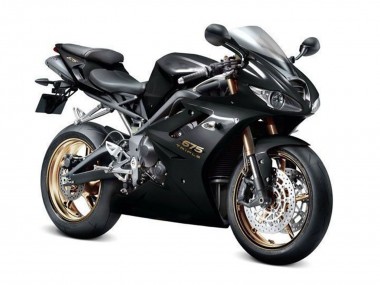 Glänzendes Schwarz 2009-2012 Triumph Daytona 675 Triple Motorrad Verkleidung