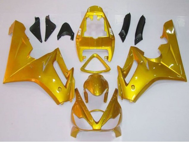 Gold 2009-2012 Triumph Daytona 675 Triple Motorrad Verkleidung