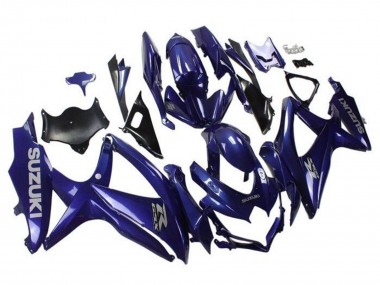 Lila Grau 2008-2010 Suzuki GSXR 600 / GSXR 750 Motorrad Verkleidung