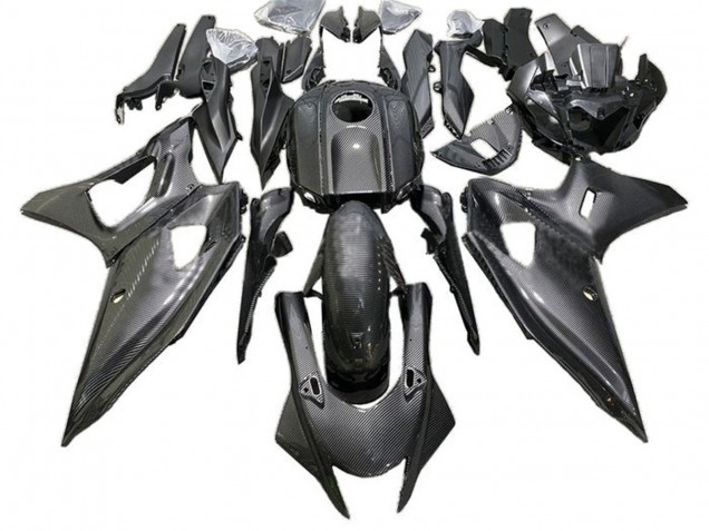 Kunst Carbonfaser 2021-2024 Yamaha YZF R7 Motorrad Verkleidung