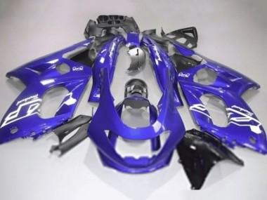Blau Weiß 1996-2007 Yamaha YZF600R Thundercat Motorrad Verkleidung
