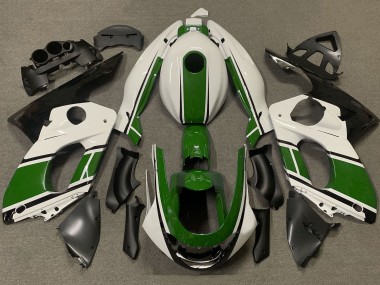 Weiß Grün 1996-2007 Yamaha YZF600R Thundercat Motorrad Verkleidung
