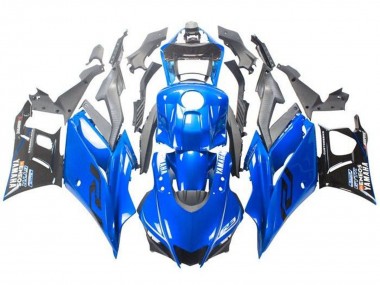 Blau Schwarz 2019-2021 Yamaha YZF R3/R25 Motorrad Verkleidung